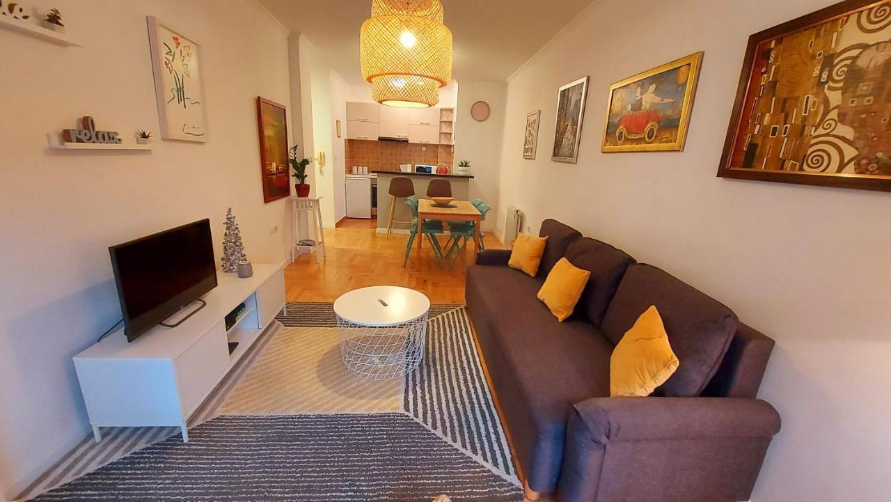 Ema Central Apartment Novi Sad Bagian luar foto